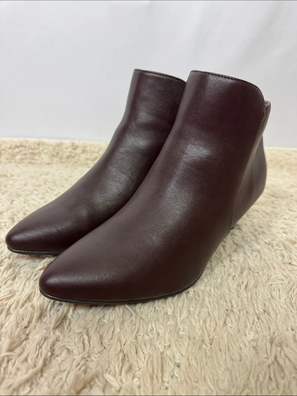 Eurosoft‎ Violet Bootie Size 9 Dark Brown New